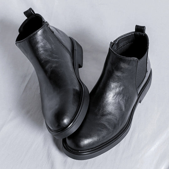 Herren-Chelsea-Boots, Business-Stil, 85711-R