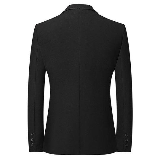 Herren Einreihiges Business-Sakko in Slim-Fit mit schmalem Revers und Brusttasche Nord Taschen