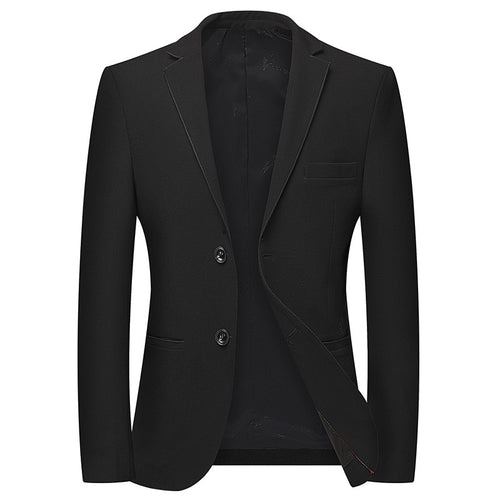 Herren Einreihiges Business-Sakko in Slim-Fit mit schmalem Revers und Brusttasche Nord Taschen