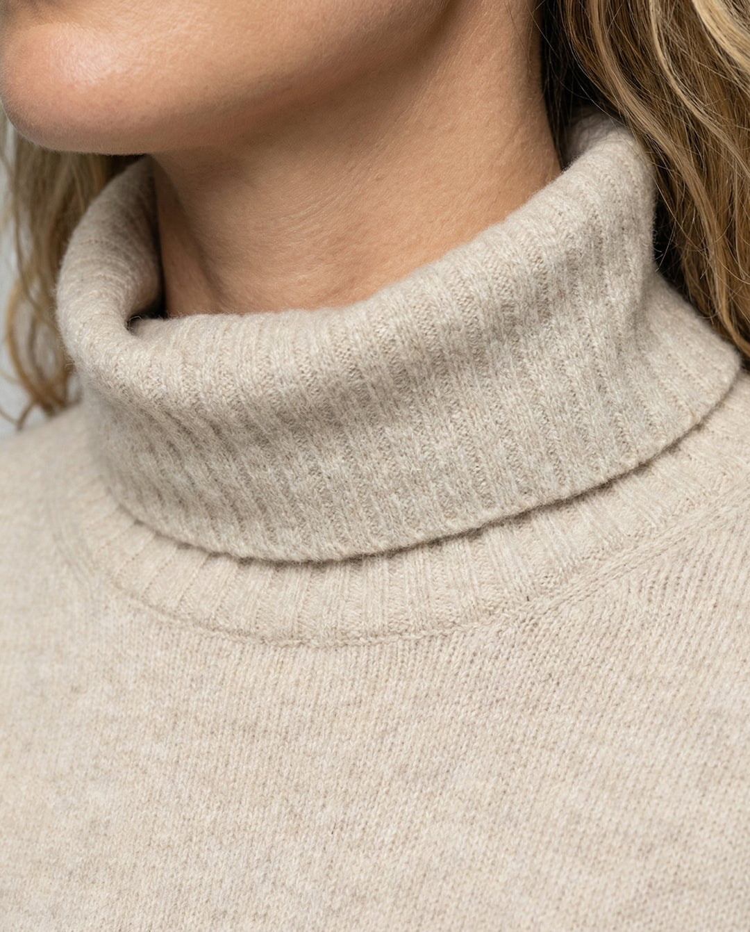 Weicher Cashmere Rollkragen Damen