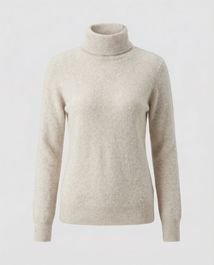 Weicher Cashmere Rollkragen Damen