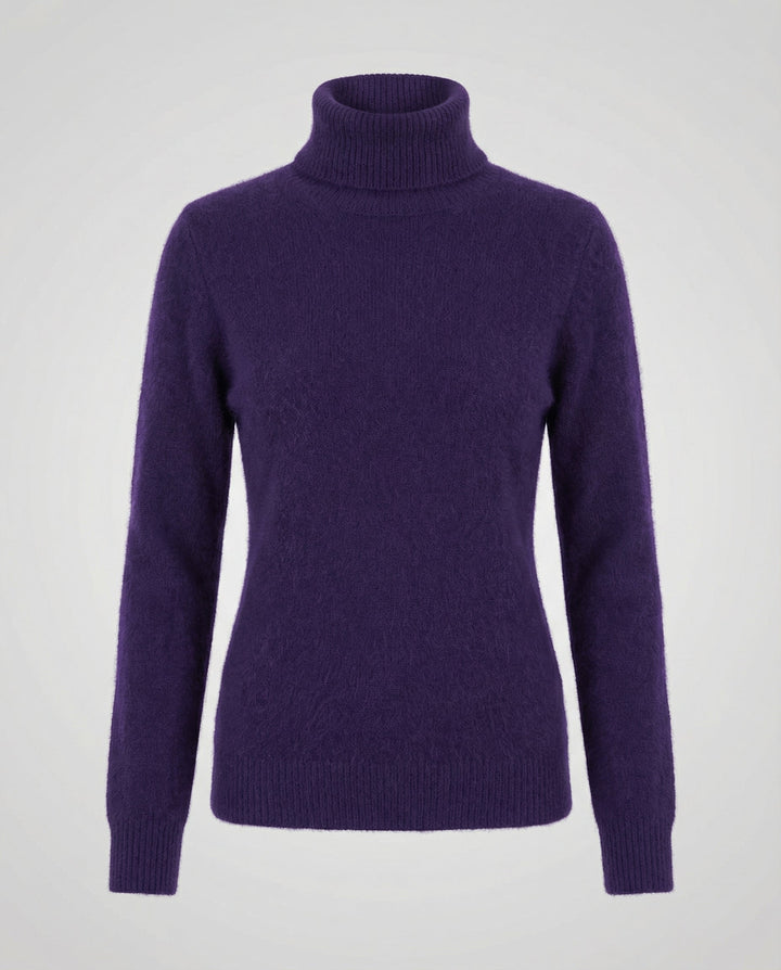 Weicher Cashmere Rollkragen Damen