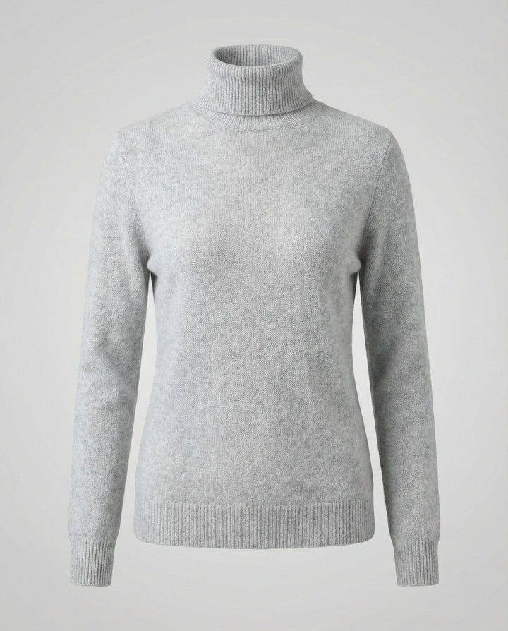 Weicher Kaschmir Rollkragenpullover Damen