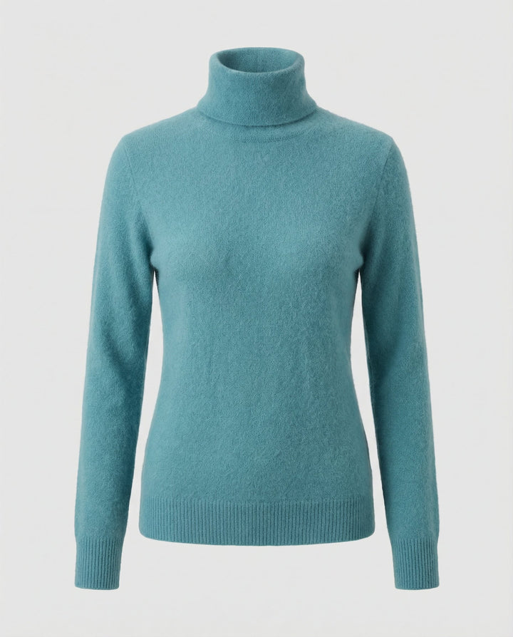 Weicher Kaschmir Rollkragenpullover Damen