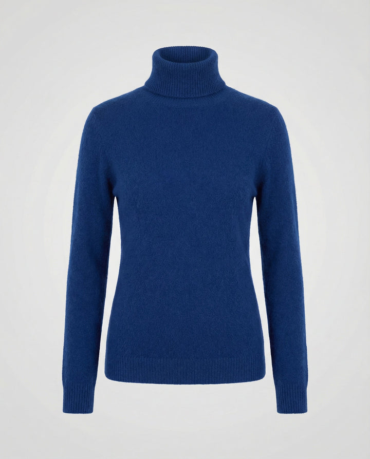 Weicher Kaschmir Rollkragenpullover Damen