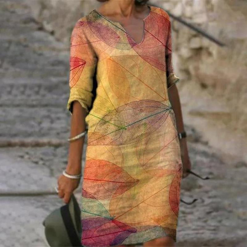Bezauberndes Kleid mit Blumenmuster