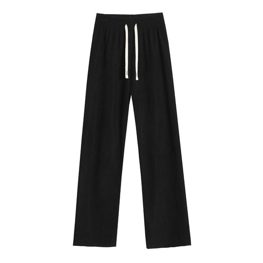 Kord-Hosen mit weitem Bein für Damen