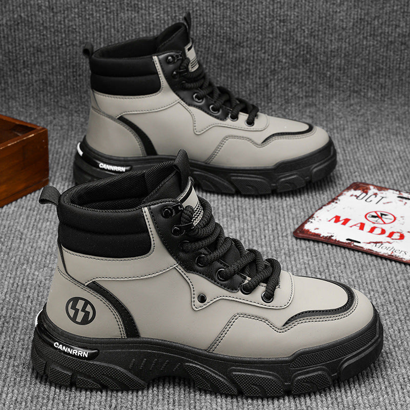 Herren-Stiefel mit Warmfutter, rutschfest