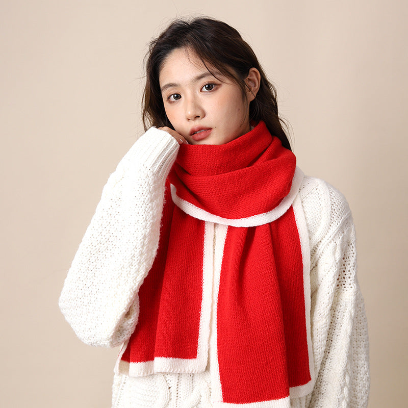 Warmer Strickschal für Damen und Herren