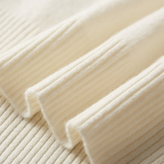 Herren-Rollkragenpullover, einfarbig, langärmelig, Strick