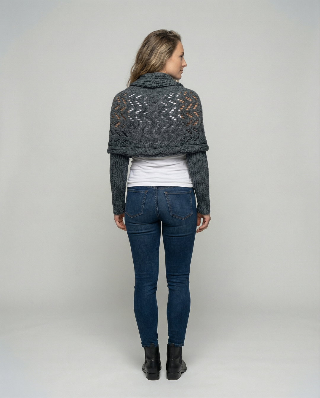 Bequemer Strickschal Damen