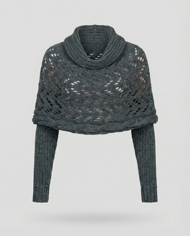 Bequemer Strickschal Damen