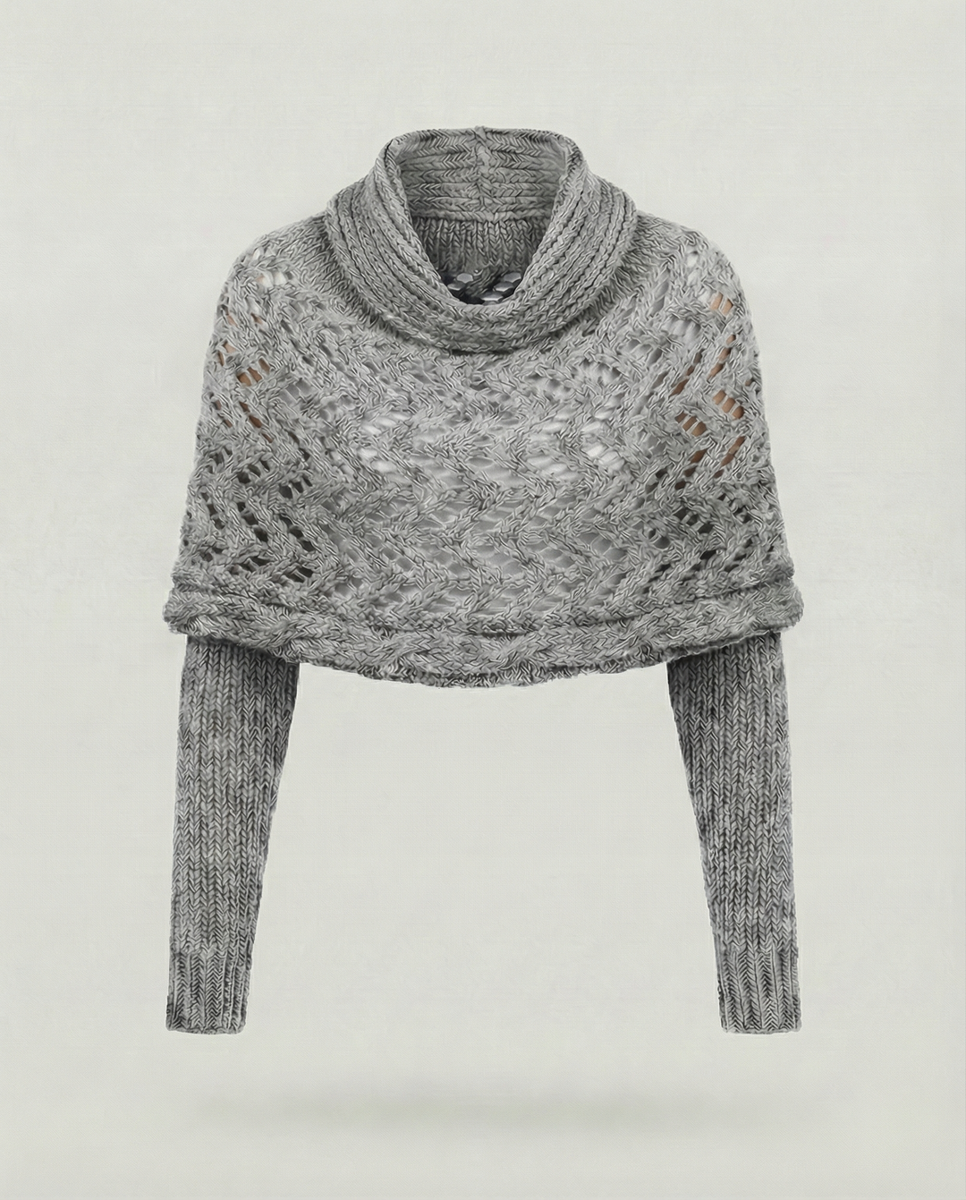 Bequemer Strickschal Damen