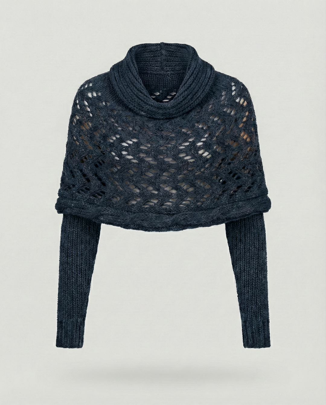 Bequemer Strickschal Damen