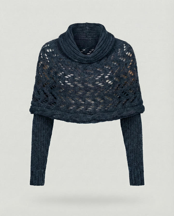 Bequemer Strickschal Damen