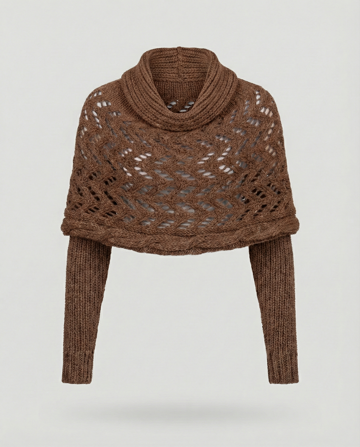 Bequemer Strickschal Damen