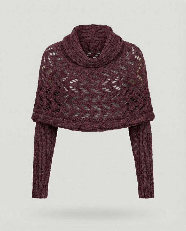 Bequemer Strickschal Damen