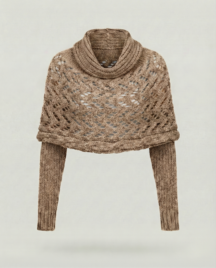 Bequemer Strickschal Damen