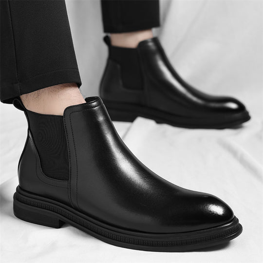 Gefütterte Herren-Chelsea-Boots, robust