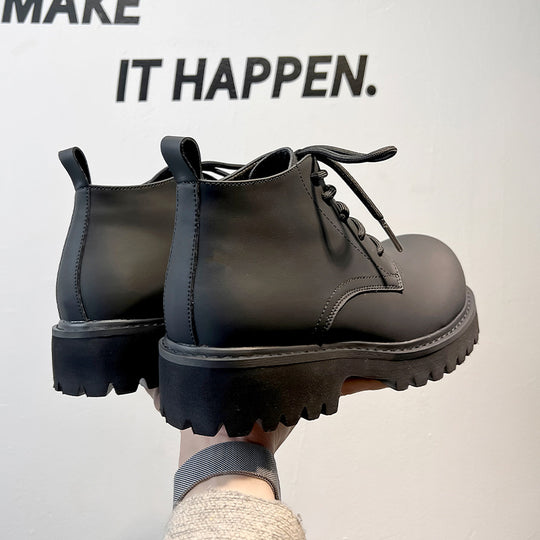 Herren-Arbeitsstiefel mit dicker Sohle