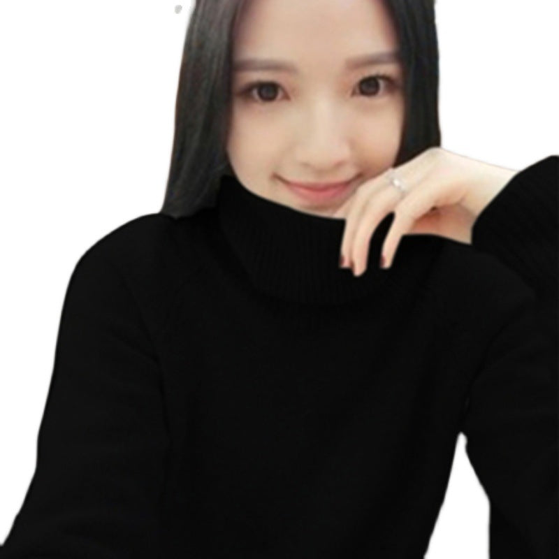 Damen-Kaschmirpullover mit Rollkragen