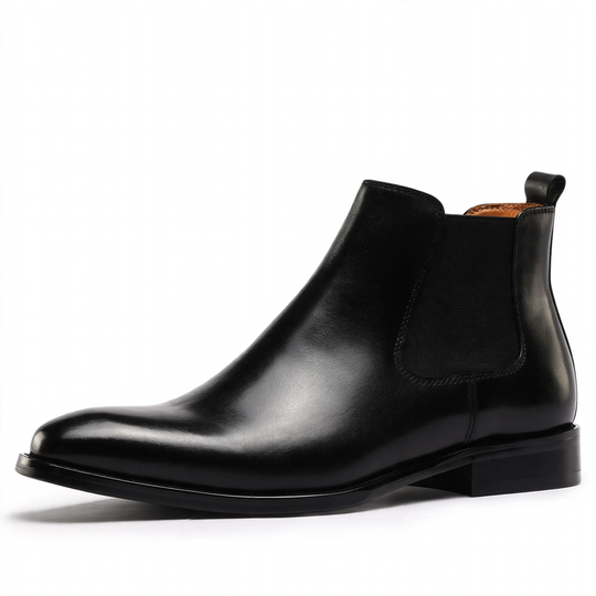 Chelsea-Stiefel für Herren aus echtem Leder