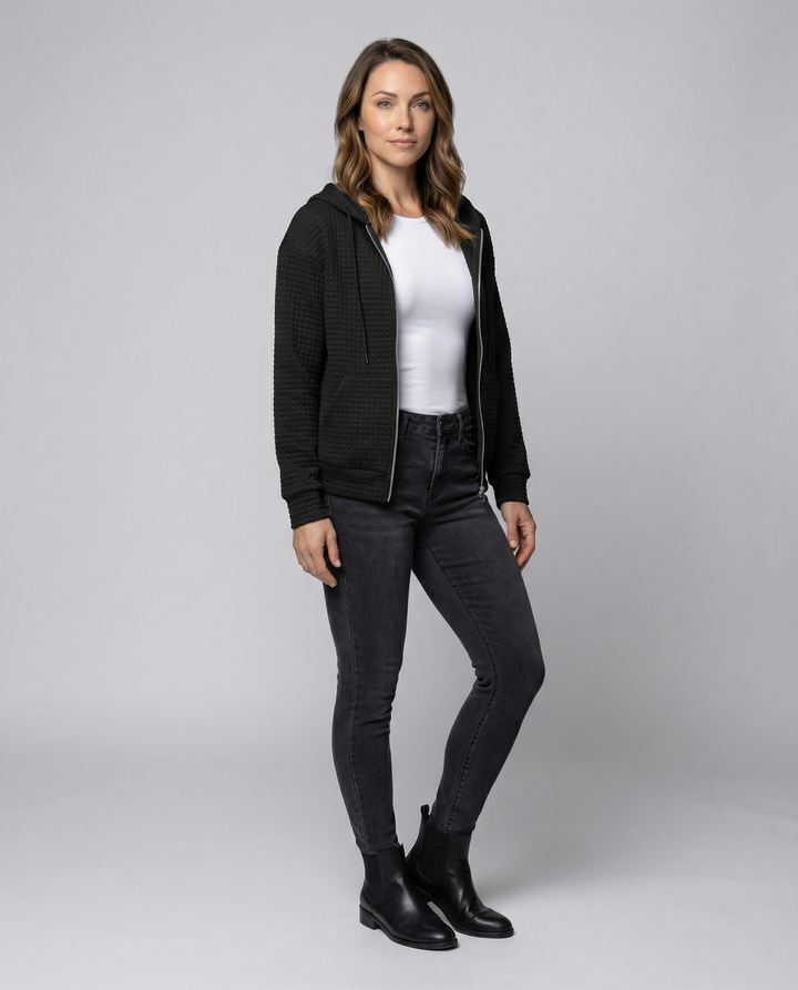 Lässiges Kapuzen Sweatshirt Damen