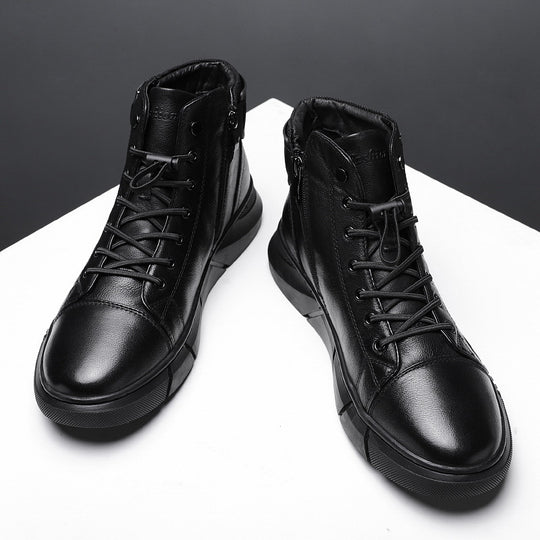 Gefütterte Herren-Stiefel, wasserabweisend, rutschfest