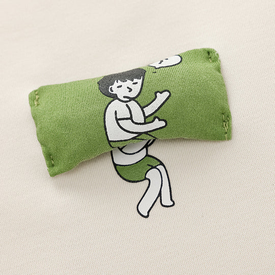 Paar-Pyjama-Set, langärmelig, schlichtes Design