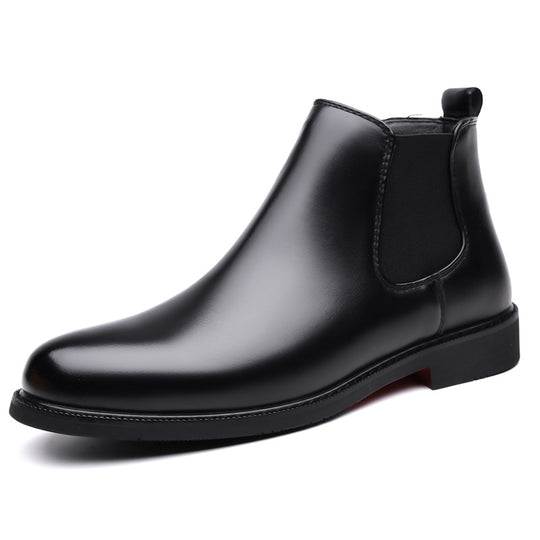 Robuste Herren-Arbeitsstiefel aus Leder