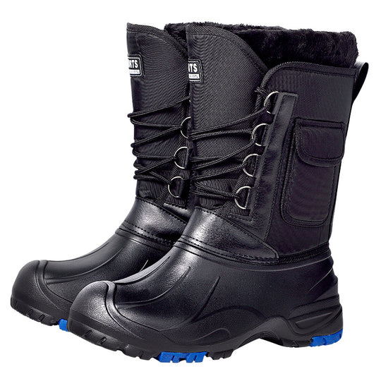 Herren Winter-Angelstiefel, wasserdicht, gefüttert