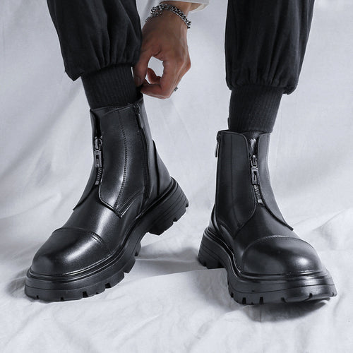 Modische Herren-Chelsea-Stiefeletten 51385-R