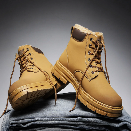 Herren-Stiefel, gefüttert, knöchelhoch, Winter