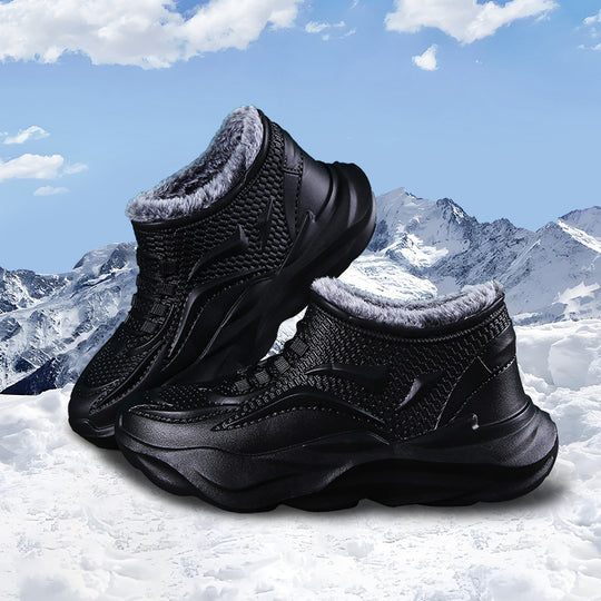 Wasserdichte Herren-Winterstiefel, gefüttert