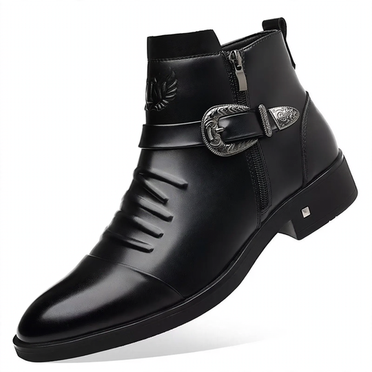 Herren-Business-Stiefel, wasserabweisend, warm