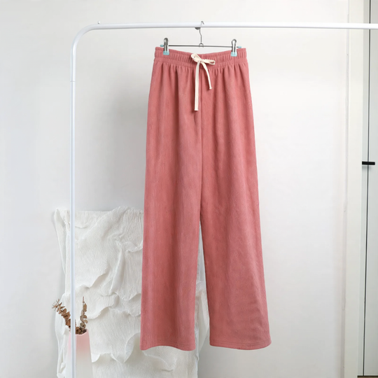 Lässige Cord-Hose mit Kordelzug