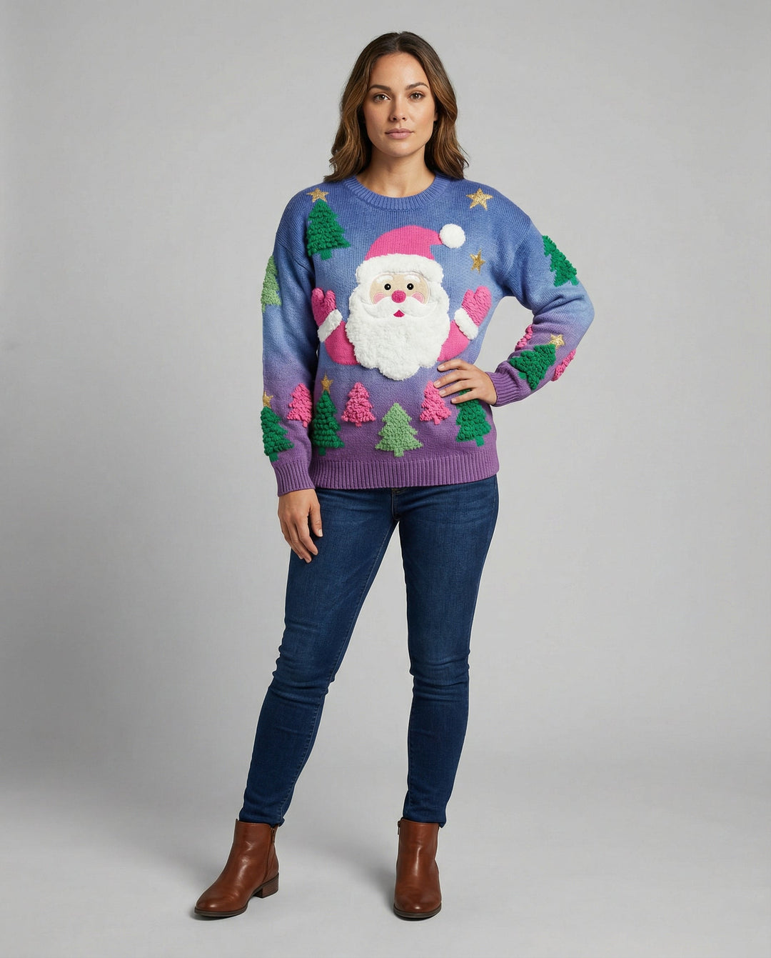 Weihnachtssweatshirt Damen