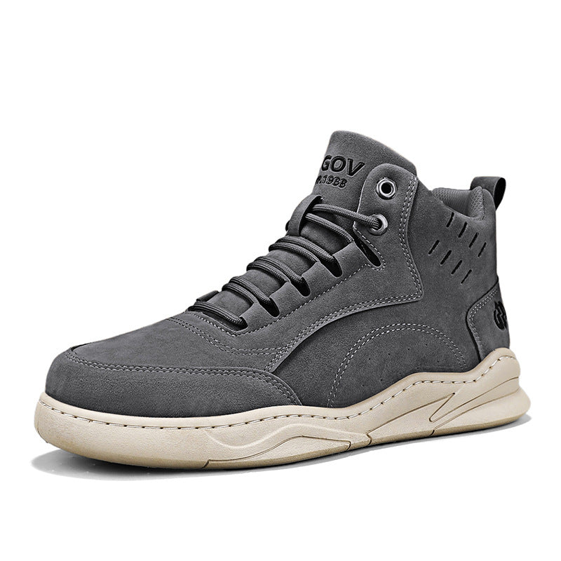 Gefütterte Herren-High-Top-Freizeitschuhe