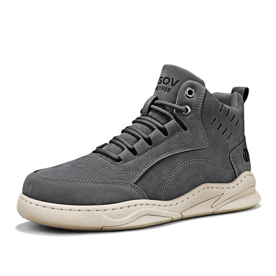 Gefütterte Herren-High-Top-Freizeitschuhe