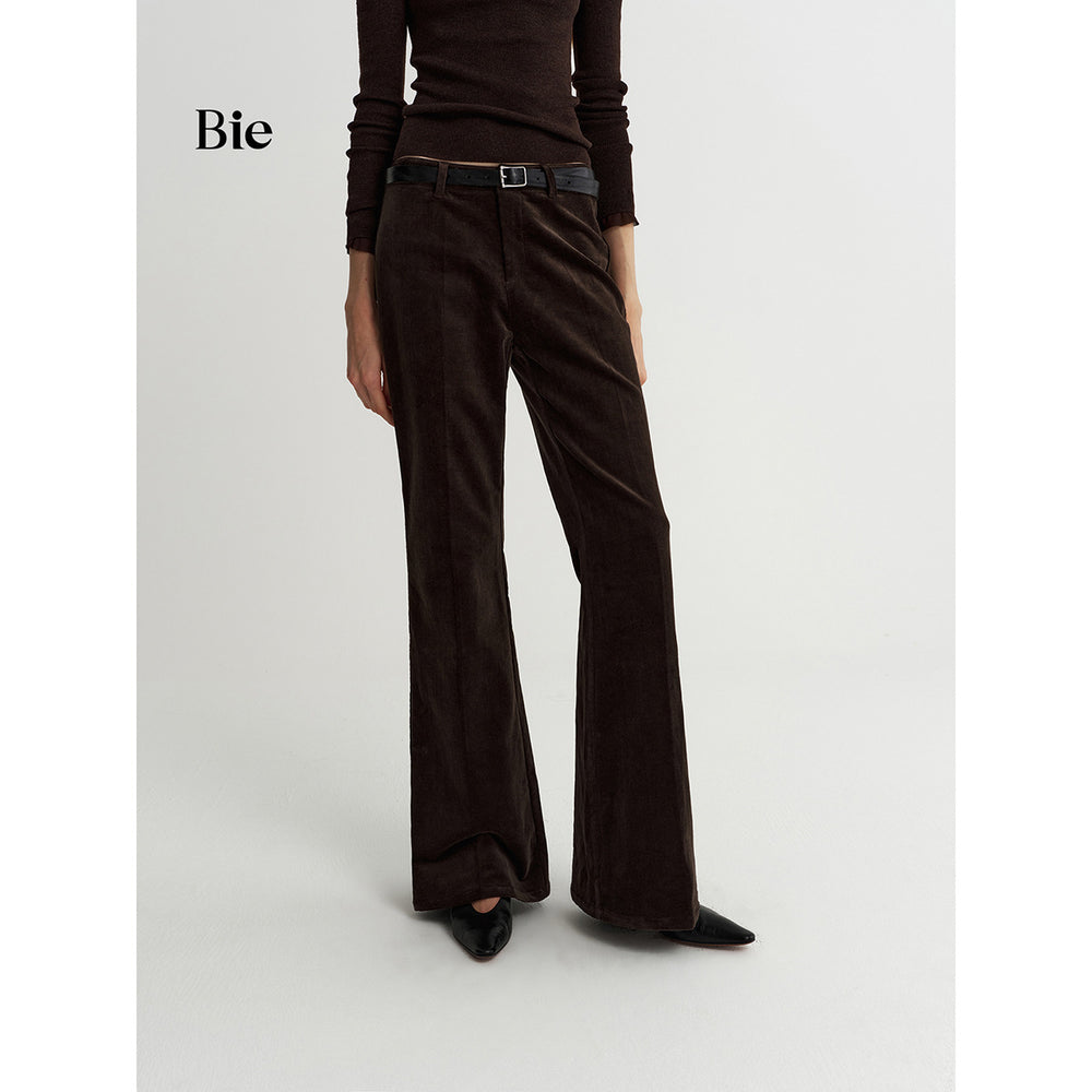 Damen-Cordhose, ausgestelltes Bein, Vintage-Stil, Herbst/Winter