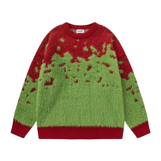 Weihnachts-Pullover für Paare, Strickpullover
