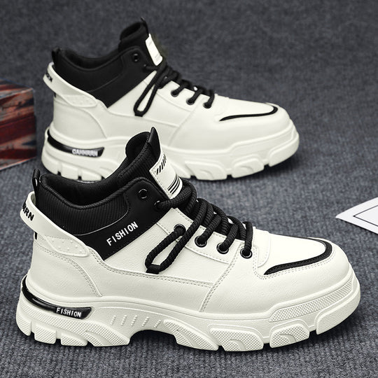 Herren-Arbeitsstiefel, rutschfest, wasserabweisend, High-Top