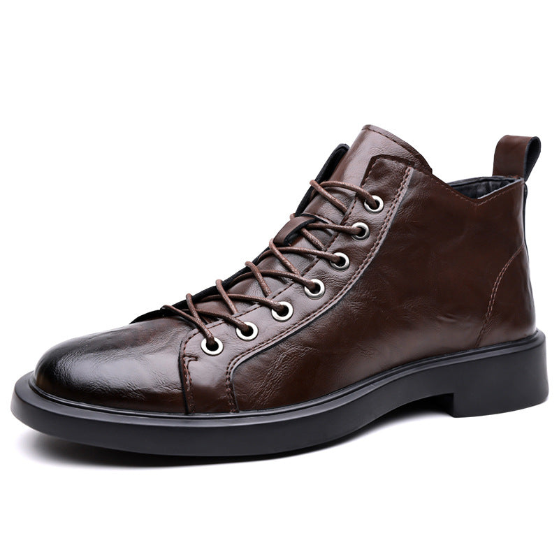 Vintage-Herren-Stiefel im britischen Stil
