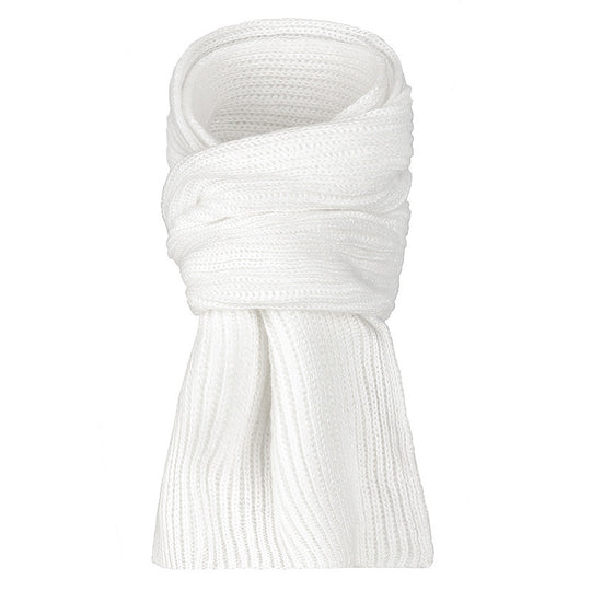 Unisex Strickmützen- und Schal-Set, gefüttert