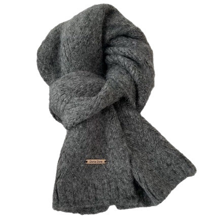Strickschal aus Wollmischgewebe