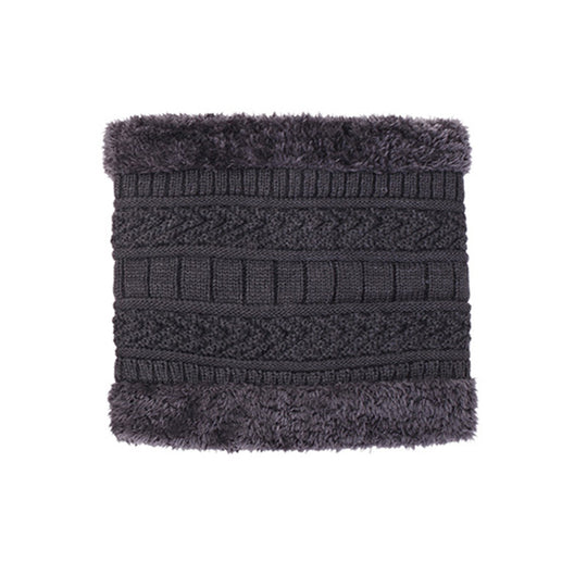 Strickmütze mit Schal, 2-teiliges Set, gefüttert