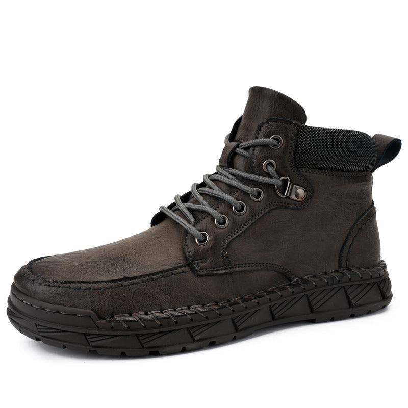 Gefütterte Winter-Stiefel, warm und atmungsaktiv