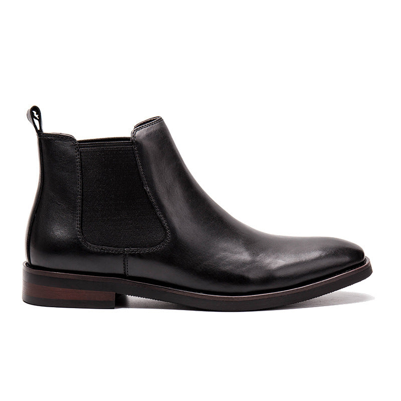 Herren-Chelsea-Stiefel aus Rindsleder