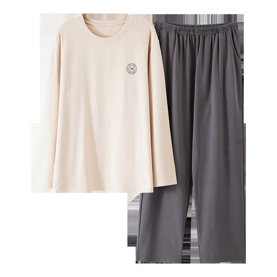 Herren-Pyjama-Set aus Modal, langärmelig