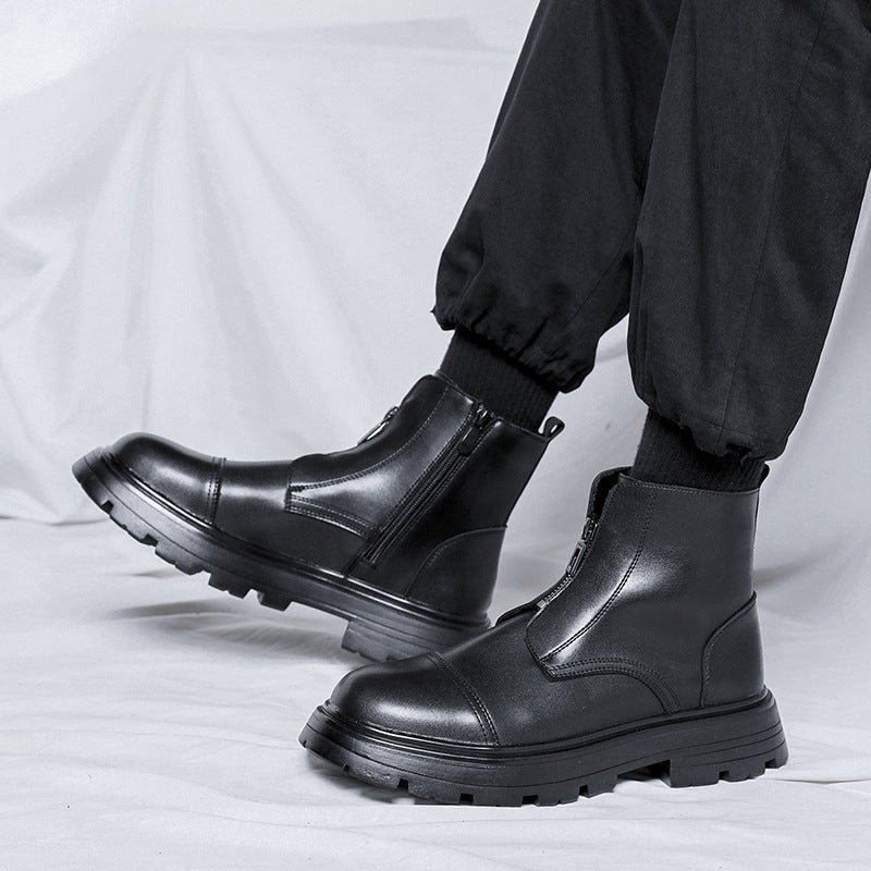 Modische Herren-Chelsea-Stiefeletten 51385-R